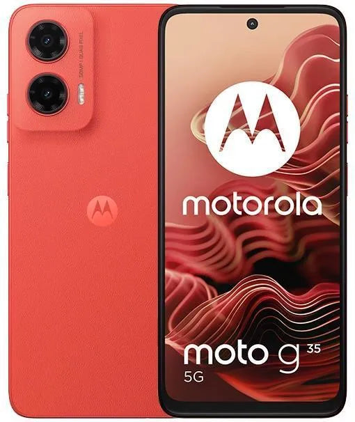 Motorola G35 5G 8GB 128GB Guava Red - UAE Version (TDRA) Motorola G35 5G 8GB 128GB Guava Red - UAE Version (TDRA)
